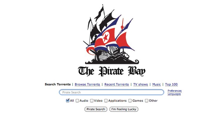 The Pirate Bay, Server, Nordkorea, Flyttar